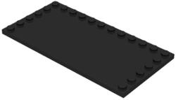 LEGO® Alkatrészek (Pick a Brick) Fekete 6x12 Módosított Csempe 6147030 (6147030)