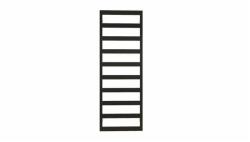 Rune Calorifer de baie portprosop Rune Vok 1100x500 mm negru mat (5940541332602)