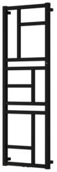 Rune Calorifer de baie portprosop Rune Svala 1140x500 mm negru satinat (5940541332497)