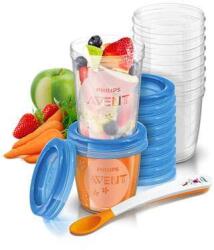 Philips Avent Recipiente pentru stocarea hranei +6 luni, SCF721/20, Philips Avent