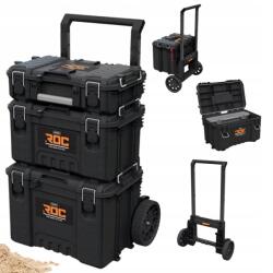 Keter 3 db-os szerszámosláda szett Keter Roc Pro Gear 2.0 Műhelykocsi (256982)