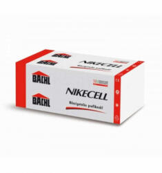Bachl Nikecell EPS 100 3 cm terhelhető hőszigetelő lap 1000x500x30 mm 8 m2/cs K10NB-HU-100, 050, 003 (K10NB-HU-100,050,003)