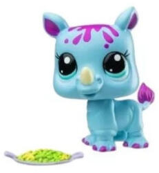 TM Toys Littlest Pet Shop figura bliszter csomagolásban S3 - Orrszarvú (141) (LPS00523_141)