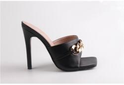 No Doubt Сандали No Doubt Women's Chain Detail Flat Sandal - Black