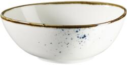 Mäser Bol oval Pintar Puncte alb-albastre 15, 5 x13, 5 cm, albastru, M