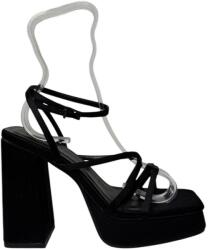 Chic Сандали Chic Women's Strappy Block Heel Platform Heeled Sandal - Black