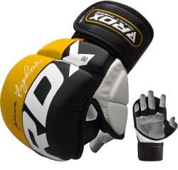RDX SPORTS RDX Grappling Glove REX T6 Plus grappling kesztyű XL fekete|sárga