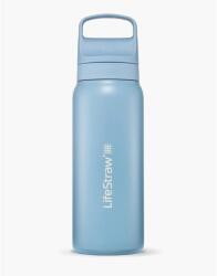 LifeStraw Go 2.0 Acél utazópalack szűrővel kék - decathlon - 27 750 Ft