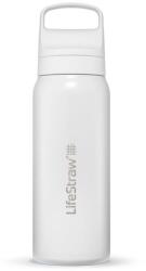 LifeStraw Go 2.0 Acél utazópalack szűrővel fehér
