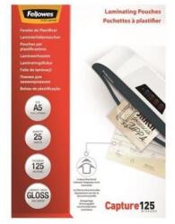 Fellowes Lamináló fólia, A5, 125 mikron, fényes, 25 db/doboz, Fellowes® (5396101) - tonerpiac