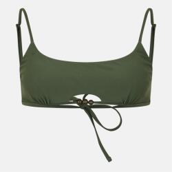 Jack Wills Women's JW Beaded Scoop Crop Top Bikinis - Khaki