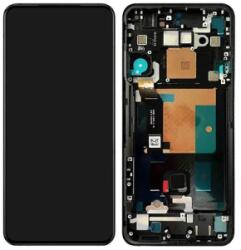 Huawei Honor Magic7 Pro Előlap Keret+LCD Kijelző+Érintőpanel, Fekete (0235AMRV) Gyári, Service Pack
