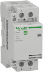 Schneider Electric EASY9 PRO EZ9C32240 moduláris kontaktor 40A, 2 záró érintkező (NO), vezérlő feszültség 230V AC 50 Hz (EZ9C32240)