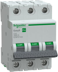 Schneider Electric EASY9 PRO EZ9F57332 Kismegszakító 3P, 32A, C karakterisztika, 6 kA (EZ9F57332)