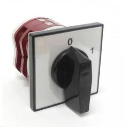 Apator 4G40-10-U Ipari kapcsoló, előlapra, Ith: 50A, 3 pólus 0-1 állás (63-840304-241) (63-840304-241)
