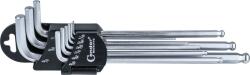 CONDOR Set chei în L, 9 bucăți, duse hexagonale lungi, inch 1/16-3/8", Condor 1121Z (CR-1121Z) Cheie imbus