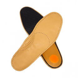 Reflex Talonete Reflex anatomică din piele naturală anti-alunecare Maro - Brown 35/36