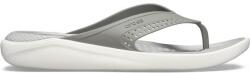 Crocs Slapi Crocs LiteRide Flip Gri - Smoke/White 48-49 EU - M13 US