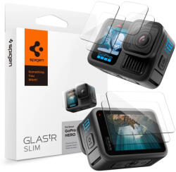 Spigen GoPro Hero 13 Kijelzővédő Üvegfólia - Spigen Glas. tR Slim x 2 db (AGL09189)