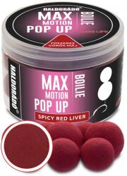 Haldorádó HALDORÁDÓ MAX MOTION Boilie Pop Up 16, 20 mm Fűszeres vörös máj (HD28786)