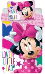 Otthonkomfort Disney Minnie egér 2 részes100x135cm ovis pamut ágyneműhuzat