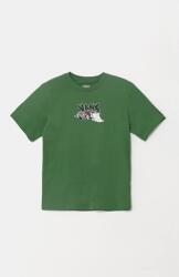 Vans gyerek pamut póló Copout zöld, nyomott mintás, VN000MK1BR11 - zöld 139.5-151