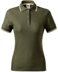 MALFINI Női galléros póló Focus - Military | XL (2336916)