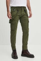 Alpha Industries nadrág Utility Pant férfi, zöld, cargo - zöld 34
