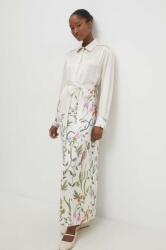 ANSWEAR ruha bézs, maxi, egyenes - bézs M - answear - 35 990 Ft
