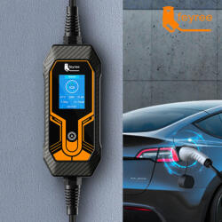 Feyree elektromos autó fali töltő hordozható töltő 22kW 5m Type2 (32A22Kw5mT2Portable)
