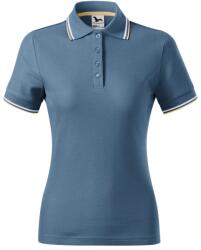 MALFINI Tricou polo de damă Focus - Denim | XL (2336016)