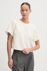 Abercrombie & Fitch felső bézs, női, sima, KI140-4331 - bézs L