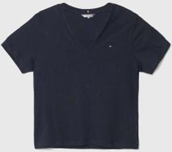 Tommy Hilfiger pamut póló női, sötétkék, WW0WW40584 - sötétkék XXXL