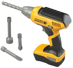 Wiky Elektromos gyermek fúrógép fényeffektusokkal 21cm 4 db fúrószárral (038090)