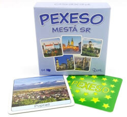Hydrodata Memóriajáték pexeso európai Szlovákia városai (993023)