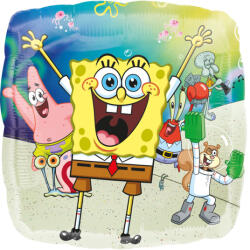 Amscan Spongya Bob fólia lufi, párna, 43 cm