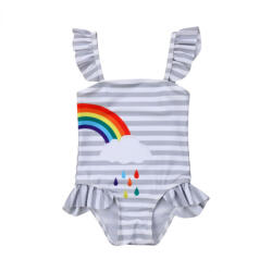 drool Costum de baie - Curcubeu - gemene Drool (Marime: 120) (drl47d26)