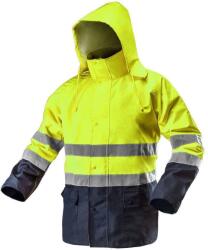 NEO TOOLS Geaca de lucru, tesatura Oxford, impermeabila, galben, model Visibility, marimea XXL/58, NEO (81-720-XXL) - evelise