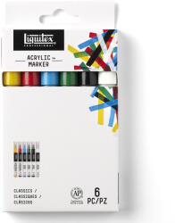 LIQUITEX Akril filctoll készlet 6db Liquitex
