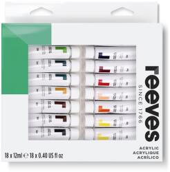 Reeves Akrilfesték készlet 18x12ml Reeves