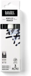 LIQUITEX Akril filctoll készlet - alap 3db Liquitex