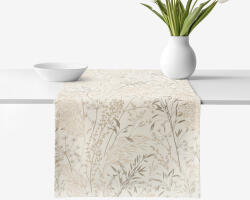 Goldea napron de masă decorativ valencia - ierburi de câmp 35x140 cm