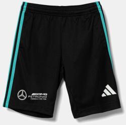 adidas Performance gyerek rövidnadrág MER DNA fekete, nyomott mintás, állítható derekú, JV5428 - fekete 128