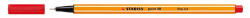 STABILO Tűfilc, STABILO Point 88, 0, 4 mm, 88/40, piros (TFSP8840P)