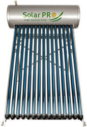SolarPro Panou Solar Presurizat 150L Inox Heat-Pipe, Apă Caldă 3-4 Persoane, SolarPro (GPCI 58/1800-15)