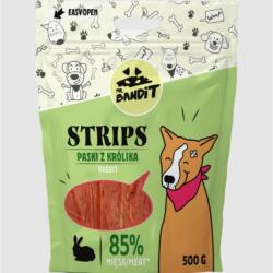 Mr. Bandit MR BANDIT Strips, XS-XL, Iepure, punguță recompense fără cereale câini, 500g