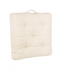 Bizzotto Set 3 perne podea bumbac bej Mayuri 60x60x10 cm (0463952)