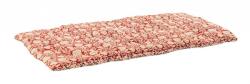 Bizzotto Set 4 perne podea bumbac rosu crem Lorient 60x120 cm (0463910)