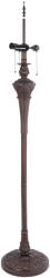Clayre & Eef Baza lampadar fier maro Tiffany 31x164 cm (5LL-9459)