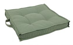 Bizzotto Set 4 perne podea textil verde 40x40x4 cm (0806704)